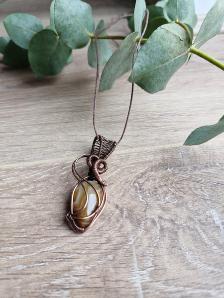 Striped Agate Pendant