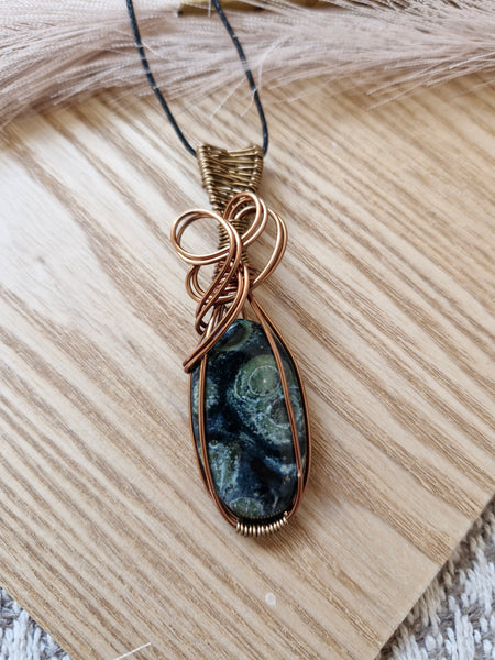 Ocean Jasper Pendant
