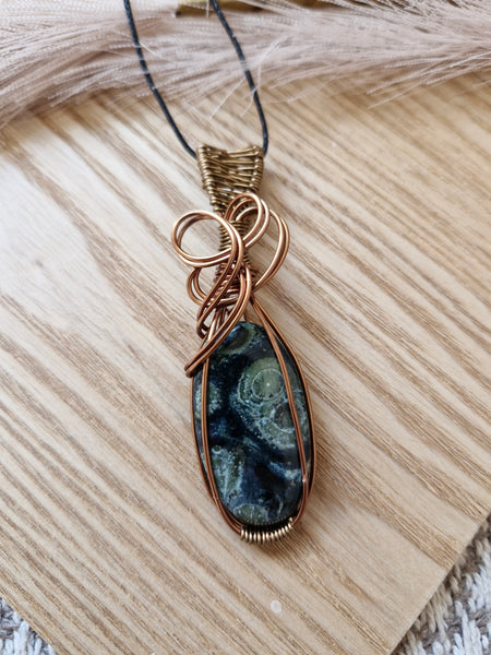 Ocean Jasper Pendant