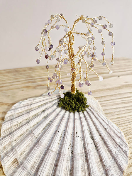 Amethyst willow tree of life