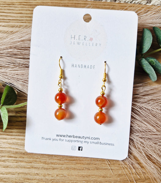 Carnelian Earrings