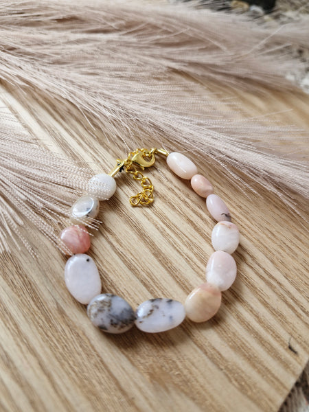 Pink Opal bracelet