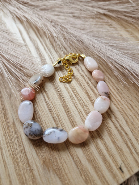 Pink Opal bracelet