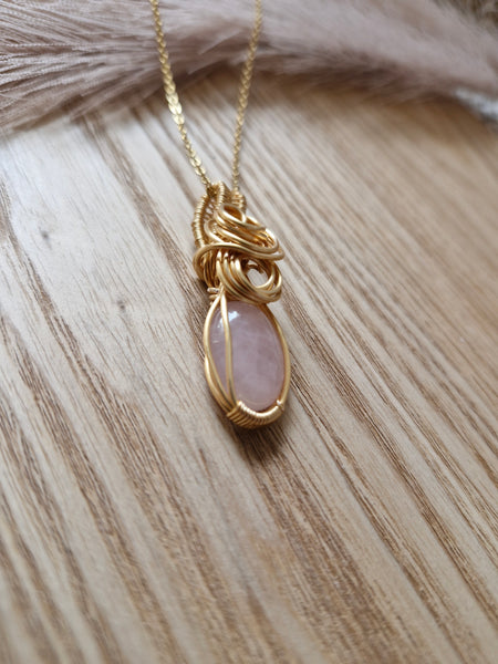 Rose Quartz Pendant
