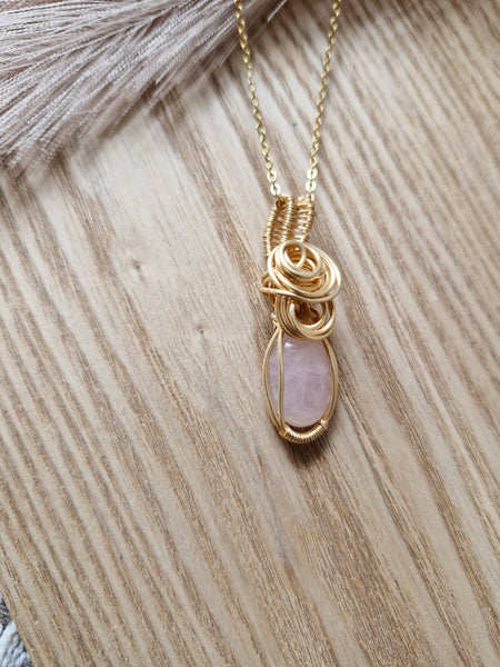 Rose Quartz Pendant